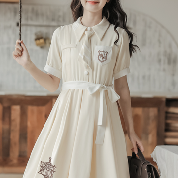 Sachertorte Half Chocolate Dress_A0285